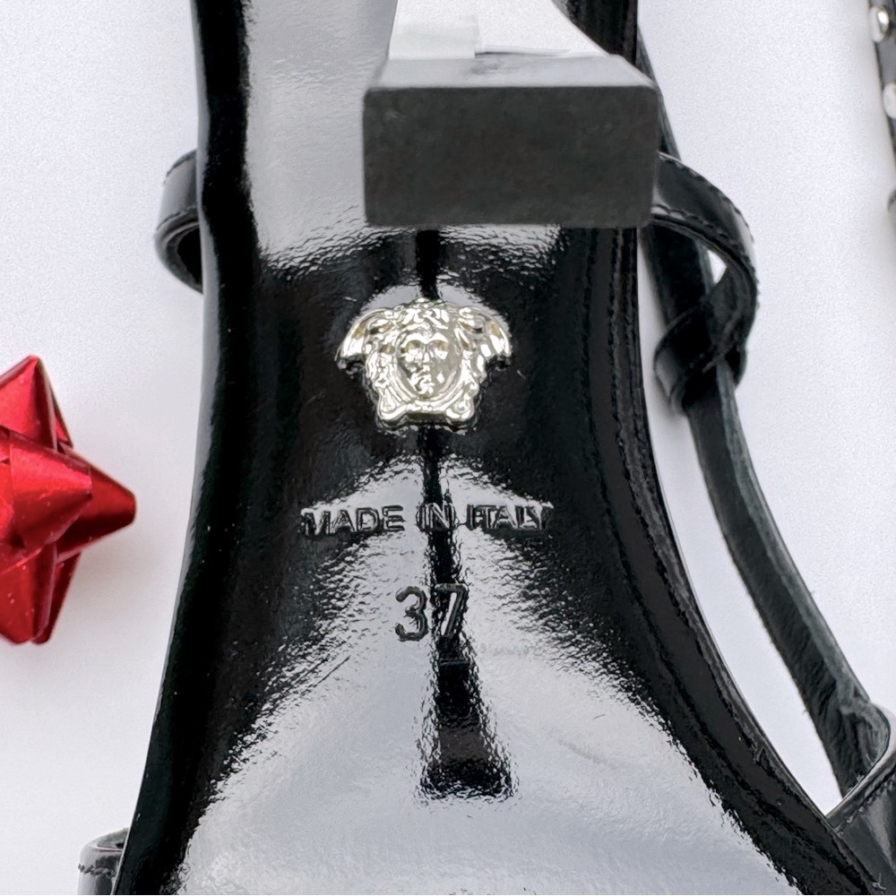 VERSACE SLINGBACK HEELS - Picture 11 of 16